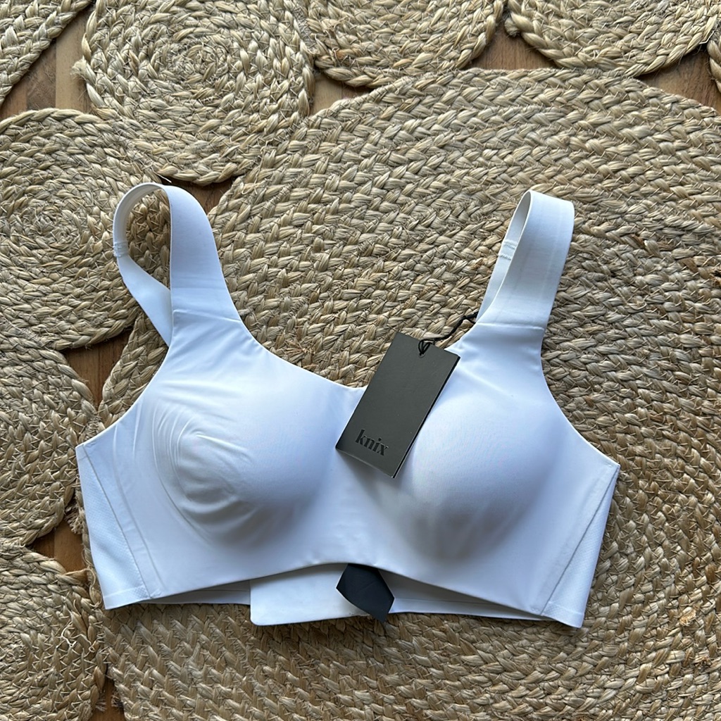 Knix White Sports Bra